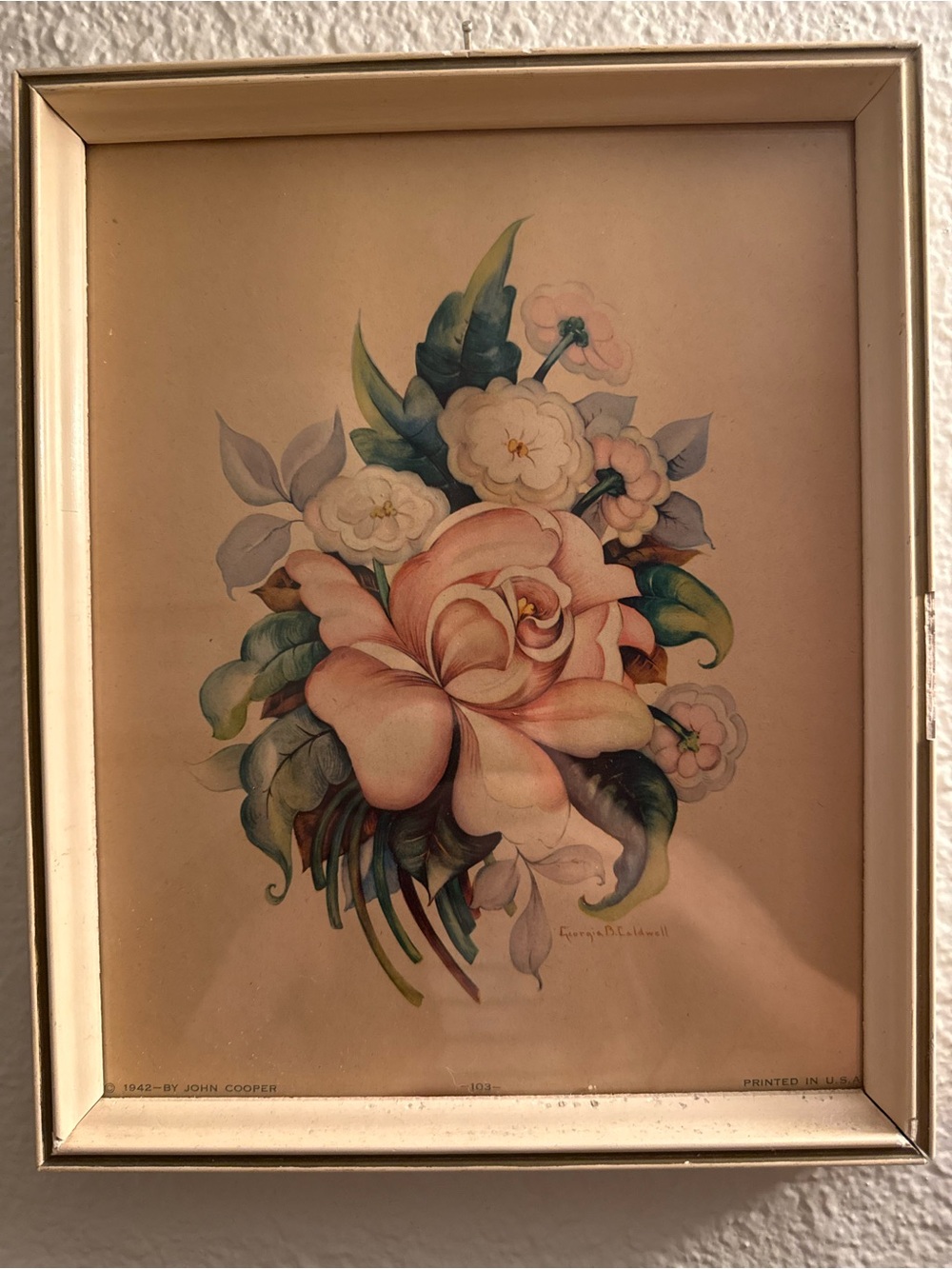 Vintage set of prints- Georgia B. Caldwell